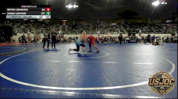 195 lbs Consi Of 8 #1 - Bryer Lenaburg, Hinton Takedown Club vs Creek Ledford, Standfast