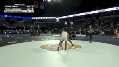 165 lbs 7th Place - Isaiah Rangel, Palma (CC) vs Cross Rodriguez, Calvary Chapel/SA (SS)