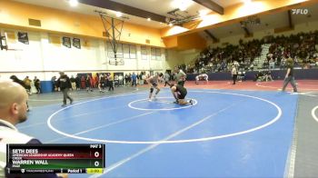 215 lbs Semifinal - Seth Dees, American Leadership Academy Queen Creek vs Warren Wall, Page