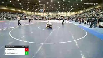 145 lbs Quarterfinal - Gavin Sandoval, COWA vs Quintin Maldonado, Swamp Monsters