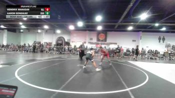 126 lbs Round Of 16 - Hendrix Manasan, Vills Bros Wrestling vs Aaron Gonzalez, Savage House WC
