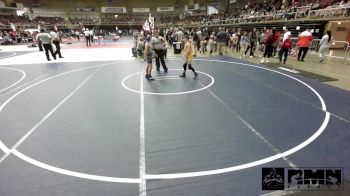 95 lbs Consi Of 8 #2 - Kayson Grant, Cody WC vs Henry Shea, Pueblo County WC