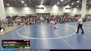 120 lbs Cons. Round 3 - Jake Castagneto, ID vs Daniel Aranda, IL