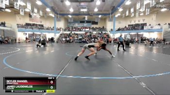 170 lbs Cons. Round 5 - James Laudenklos, Century vs Skyler Mangel, Spring Creek