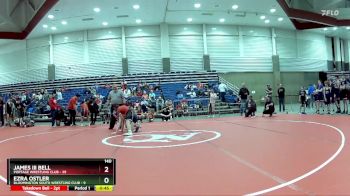 140 lbs Round 1 (6 Team) - James III Bell, Portage Wrestling Club vs Ezra Ostler, Bloomington South Wrestling Club