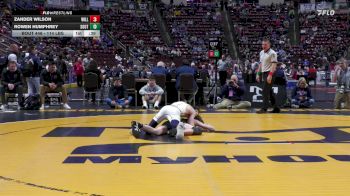 114 lbs 7th Place - Zander Wilson, Williamson vs Rowen Humphrey, Southern Columbia