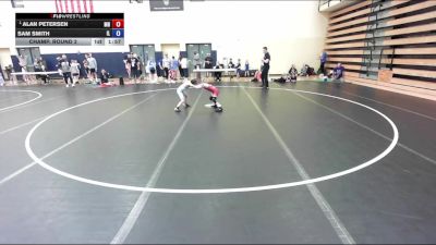 49 lbs Champ. Round 3 - Alan Petersen, MN vs Sam Smith, IL