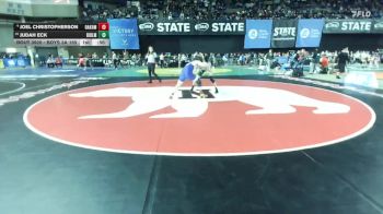Boys 3A 165 lbs Cons. Round 6 - Joel Christopherson, Oak Harbor Boys vs Judah Eck, Ridgeline