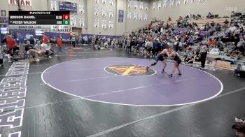 190 lbs Champ. Round 2 - Peter Wilson, Kirkwood vs Jerison Daniel, Blackman