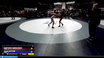 106 lbs Round 1 (16 Team) - Matthew Hernandez, TCWA vs Noah Butler, LAWA