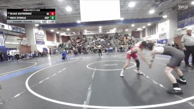 132 lbs Champ. Round 1 - Nick Sterle, Crespi vs Elias Gutierrez, Norte Vista