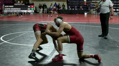 125 lbs Consi Of 8 #1 - Alex Reed, Lock Haven vs Austin Zimmerman, Edinboro
