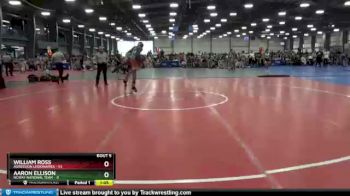 115 lbs Round 2 (6 Team) - Aaron Ellison, NCWAY National Team vs William Ross, Agression Legionaries