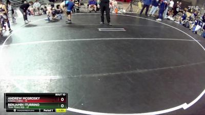 130 lbs Finals (8 Team) - Andrew McGrosky, Kansas Cobra vs Benjamin Iturrino, Team Texas Red