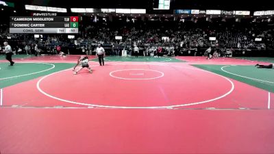 100 lbs Cons. Semi - Cameron Middleton, TLWA vs Dominic Carter, LAC3