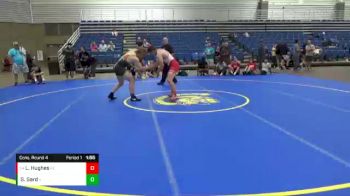 155 lbs Cons. Round 4 - Larz Hughes, Rensselaer Central vs Greyson Gard, Rochester Wrestling Club