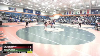 285 lbs Champ. Round 2 - Caleb Burkhart, Wilkes University vs Peyton Smith, Concordia University (WI)