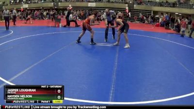 125 lbs Round 3 - Jasper Loughran, Mn Elite vs Hayden Nelson, Moorhead Magic