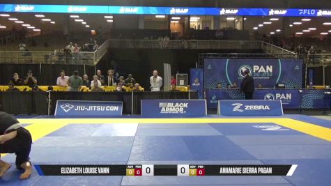 Anamarie Sierra Pagan vs Elizabeth Louise Vann 2026 Pan Jiu Jitsu IBJJF Championship