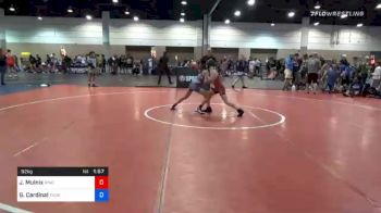 92 kg Final - Jack Mulnix, Ringers Wrestling Club vs Gus Cardinal, Thorobred Wrestling Club