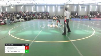 138 lbs Round Of 32 - Spencer Rosado, Portland vs Tristen Robledo-Thompson, New London