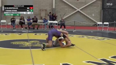 165 lbs Cons. Round 2 - CJ Glaropoulos, Western New England vs Fisher Stites, Williams College