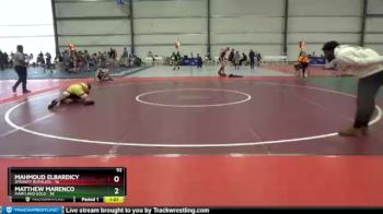 92 lbs Round 3 - Matthew Marenco, Maryland GOLD vs Mahmoud ElBardicy, Dynasty Ruthless