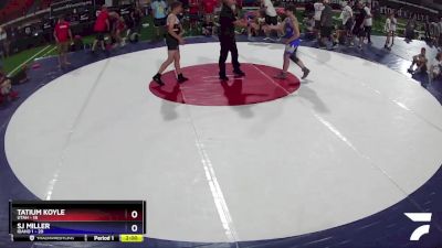 Cross Bracket (8 Team) - Tatium Koyle, Utah vs SJ Miller, Idaho 1