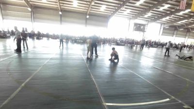 106 lbs Rr Rnd 2 - Elliott Sanders, BlackCat WC vs Damon Aguirre, Alamosa