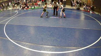 66 lbs 5th Place Match - Nash Lisonbee, Duchesne vs Donovan Sanchez, Shootbox