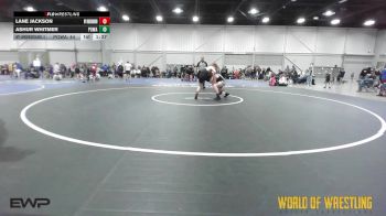 96 lbs Rr Rnd 5 - Lane Jackson, Wyoming Underground vs Ashur Whitmer, POWA 12U