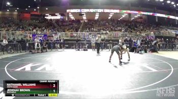 3A 126 lbs Champ. Round 1 - Jedidiah Brown, Buchholz vs Nathaniel Williams, South Dade