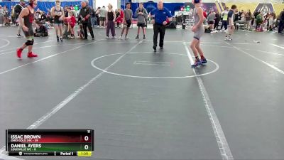 105 lbs Finals (2 Team) - Daniel Ayers, Louisville WC vs Issac Brown, Ohio Gold 24k