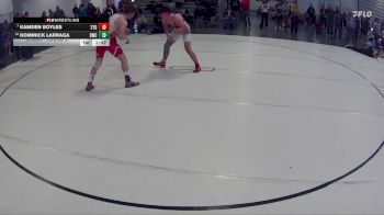 163 lbs Champ. Round 2 - Kamden Boyles, 2TG vs Dominick Larraga, Shelton Wrestling Club