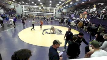 144 lbs Quarterfinal - Hunter Arriaga, Flathead vs Hunter Branning, University High