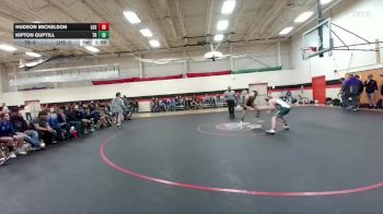 132 lbs Round 2 (6 Team) - Kipton Guptill, Tongue River vs Hudson Mickelson, Lovell High School
