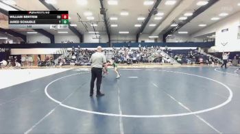 149 lbs Finals (2 Team) - Jared Schaible, York vs William Bentrim, Ithaca