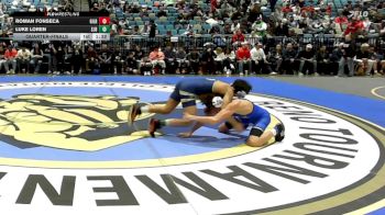 106 lbs Quarterfinal - Roman Fonseca, Gilroy vs Luke Loren, St John Bosco