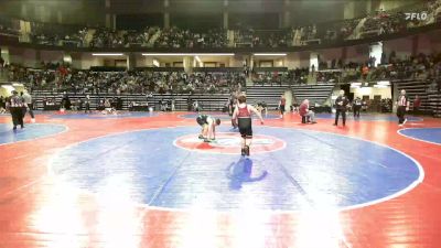 120 lbs Quarterfinal - Hudson Clark, War Eagles Wrestling Club vs Mixson Tomlin, Bulloch Elite Wrestling Club