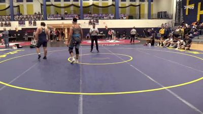 285 lbs Quarterfinal - Carson Neely, Clarion vs Charles Weidman, USMAPS/Army Prep