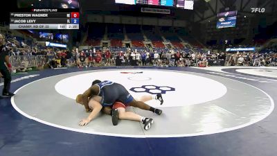 285 lbs Champ. Rd Of 32 - Preston Wagner, NE vs Jacob Levy, FL