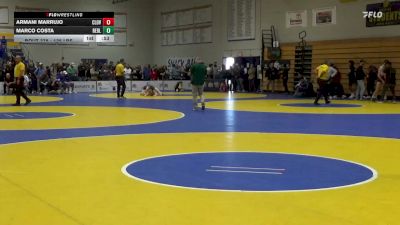135 lbs Consi Of 16 #1 - Armani Marrujo, Clovis West vs Marco Costa, Redlands East Valley