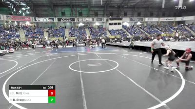 69 lbs Consi Of 8 #2 - Isaac Millz, Pomona Elite vs Brodie Bragg, Bear Cave