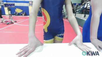 67-76 lbs Rr Rnd 1 - Brinley Leyba, Team Tulsa Wrestling Club vs Aydreana McClain, Berryhill Wrestling Club