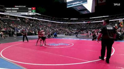 190-3A Quarterfinal - Aiden Perez, Lamar vs Noah Aguirre, Fort Morgan