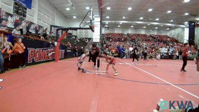 52 lbs 3rd Place - Emmalyn Gibson, Wolfpak Wrestling vs Piper Schadegg, Skiatook Youth Wrestling