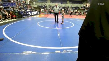 52-53 lbs 3rd Place - Dwaine Goldsberry, Weatherford Youth Wrestling vs Luke Crain, Skiatook Youth Wrestling