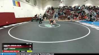 170 lbs Champ. Round 1 - Kasey Jordan, Lovell vs Merced Jordan-Silva, Powell