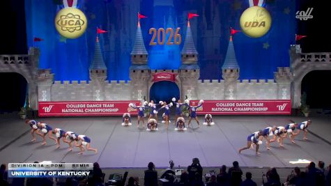 University of Kentucky [2026 Division IA - Pom Semis] 2026 UCA & UDA College Cheerleading and Dance Team National Championship