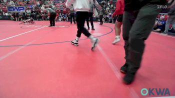 52 lbs Round Of 16 - Whitten Rowell, Elgin Wrestling vs Garrett Doyle, Cowboy Wrestling Club